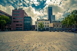 Der Wilheminaplein (Zaailand) Leeuwarden von Geert Jan Kroon
