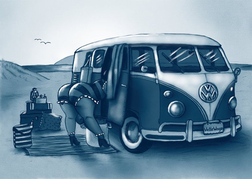 Fat Wuuf's People's Car van T1 by Bianca van Duijn