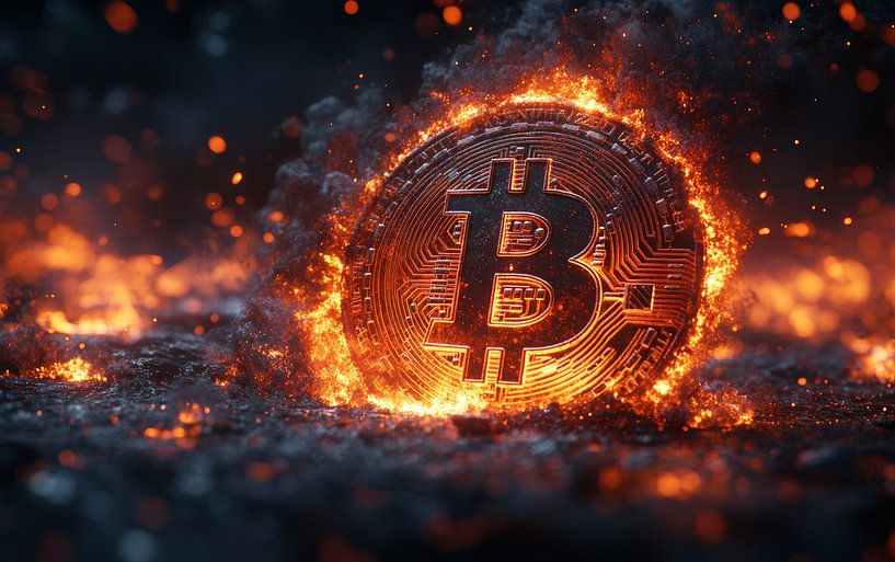 Bitcoin en feu par Jordan