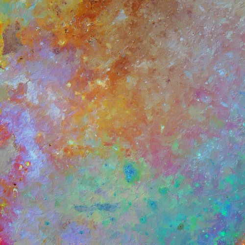 Patina kleurrijk - Abstract