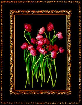 Stilleven met tulpen