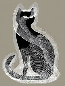 Abstracte kat