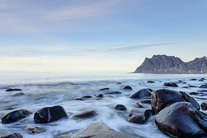 Lofoten Uttakleiv Strand von Martin Jansen