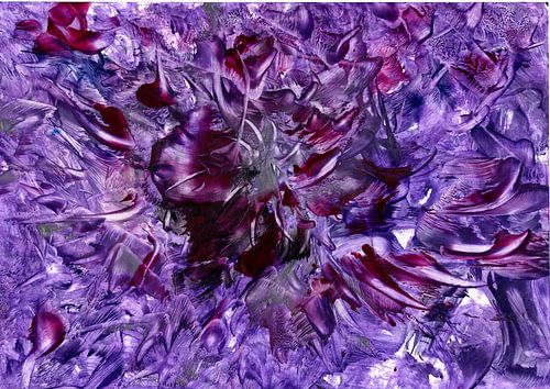 Purple spirit flower