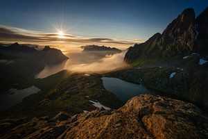 Breidtinden sunset