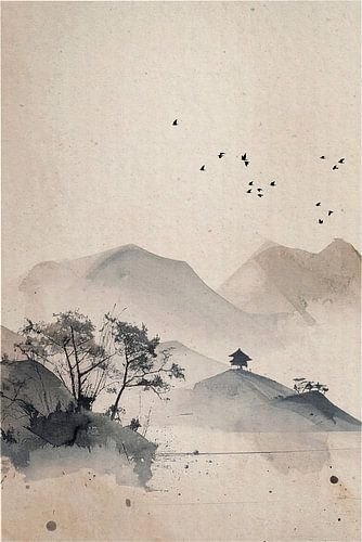 ZEN ART: Japans Berglandschap (deel 1)
