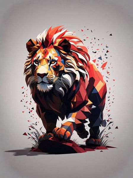 Greedy Lion by Nurwakhid Muhamad