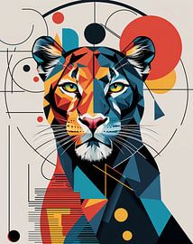 Leopard: Geometric Abstraction