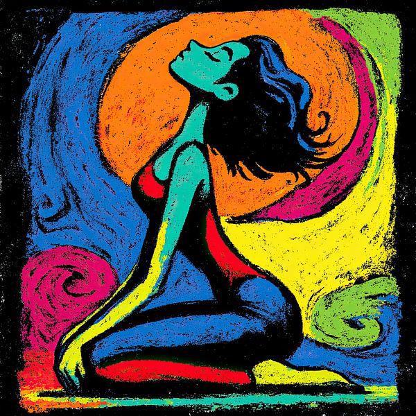 Yoga pour femmes par OMG Art