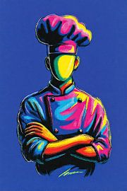 Chefkoch „Kleurrijk“ | „Bold Chef“ im „Neon Dream“