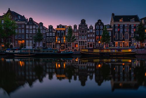 Foto van de Singel in Amsterdam, 2020