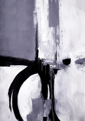 violet noir abstrait