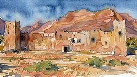 The Echo of the Kasbah by Frank Heinz