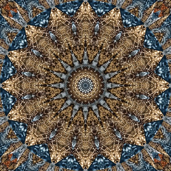 Mandala Kerstavond van Christine Bässler