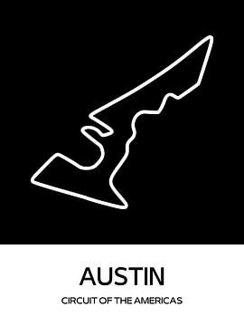 Circuit Austin Texas van Milky Fine Art