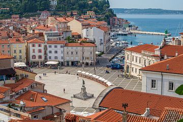 Piran from Above by Melvin Fotografie