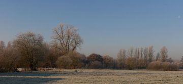 Ein Stück stiller Landschaft aus Drenthe. von Wim vd Neut