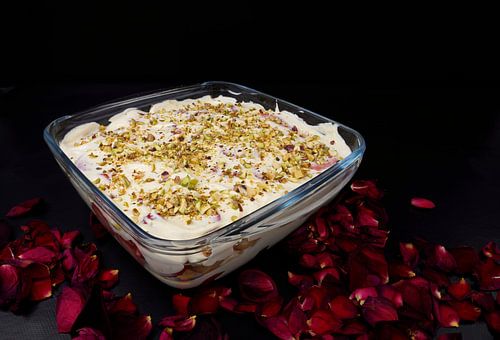 Zelfgemaakte Aardbeien Laag Dessert met Mascarpone