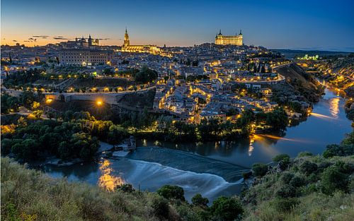Toledo at sunset