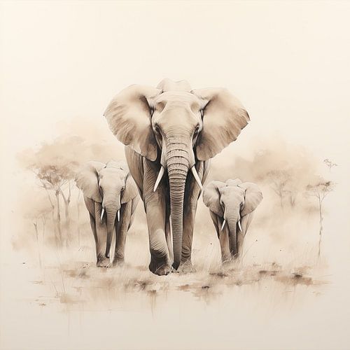 Elefant | Elefanten