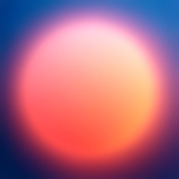 Abstract art HANNA Retro jaren 70 blue 2 von TW living