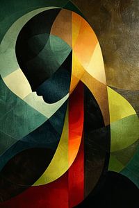 Abstrait moderne | Spectre Silhouette Whisper
