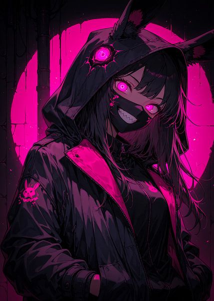Cyberpunk Anime Girl par Ruzerin