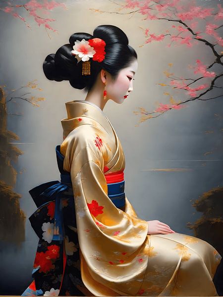 Geisha van Jolique Arte