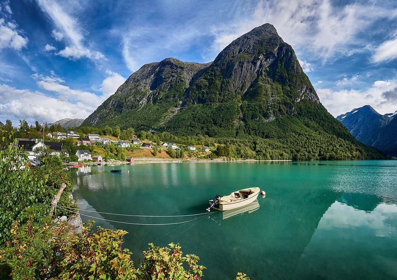 View from Hjelle, Stryn, Norway by qtx