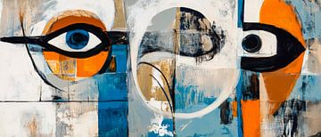 Moments of Abstraction - Mixed Media by Poster Art Shop