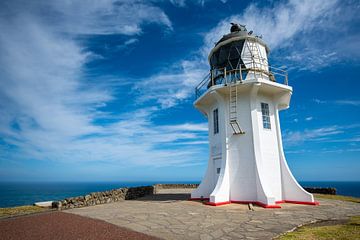 Leuchtturm am Cape Reinga von Candy Rothkegel / Bonbonfarben