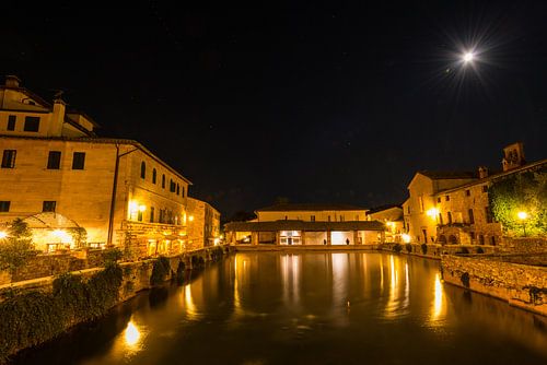 Bagno Vignoni tijdens de avond