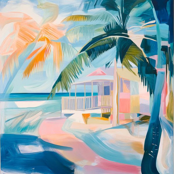 Paradis tropical par Poster Art Shop