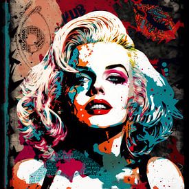 Marilyn Monroe van Carla van Zomeren