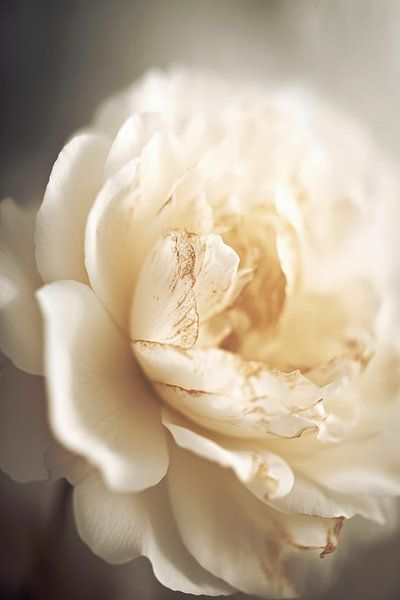 Peony In Soft Light by Treechild