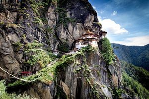 Paro Tatsang / Tiger's nest klooster sur Paul Piebinga