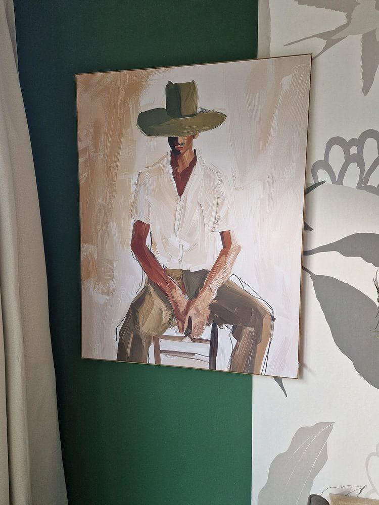 De Man met de Groene Hoed: Rust en Mysterie  van Agnita Langeveld 