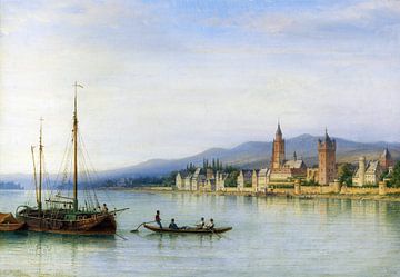 Eltville am Rhein, CARL MORGENSTERN, 1863