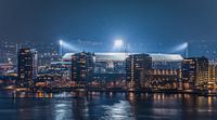 Feyenoord Stadion "De Kuip" Luchtfoto 2018 in Rotterdam van MS Fotografie | Marc van der Stelt thumbnail