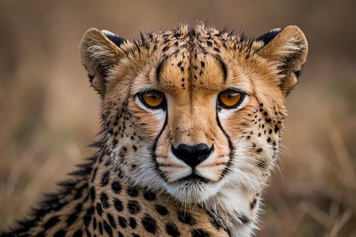 Prachtige close-up foto van een cheetah