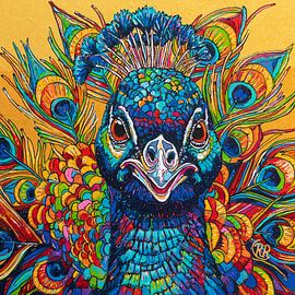 Pfau: Stolze Farbenpracht