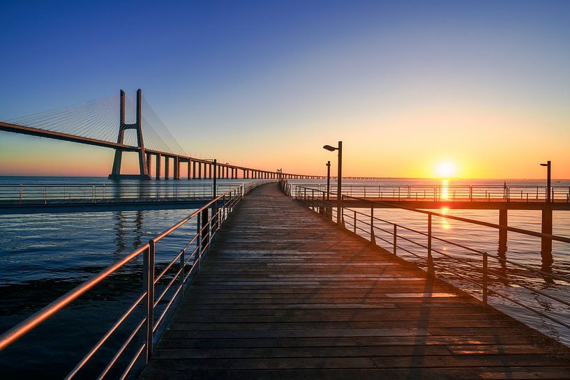 Ponte Vasco da Gama - Lissabon - Portugal von Achim Thomae Photography