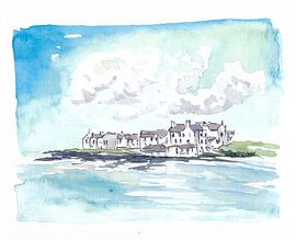 Port Charlotte Islay Scotland Inner Hebrides landscape by Markus Bleichner