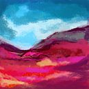 Abstract Avond landschap van Nicole Habets thumbnail