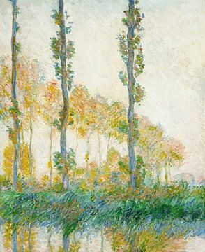 Claude Monet,The three trees