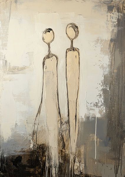 Abstrakte Menschen von Kunst Laune