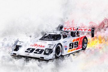 Toyota IMSA Eagle HF89 by Theodor Decker