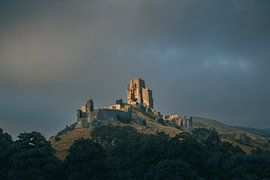 Schloss Corfe in Dorset von Stephanie Pfundt