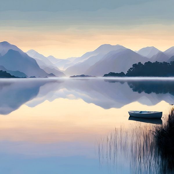 Mirror Lake by Gert-Jan Siesling