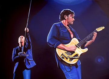 The Simple Minds Schilderij